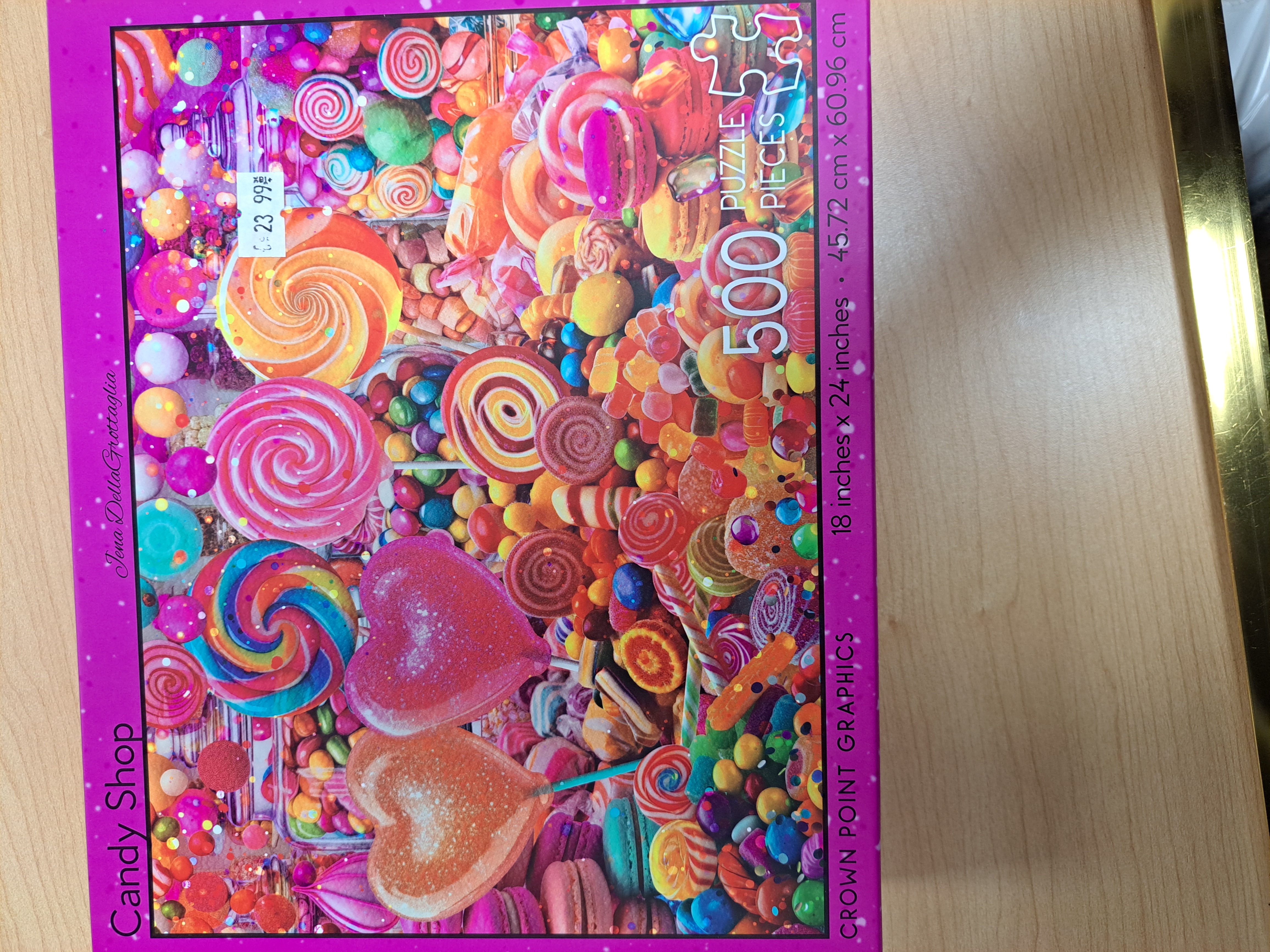 candy shop casse-tête 500 morceaux